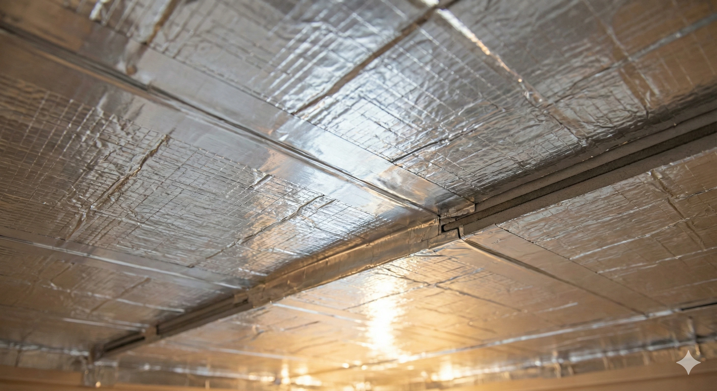 Утепление потолка бани PIR-плитами