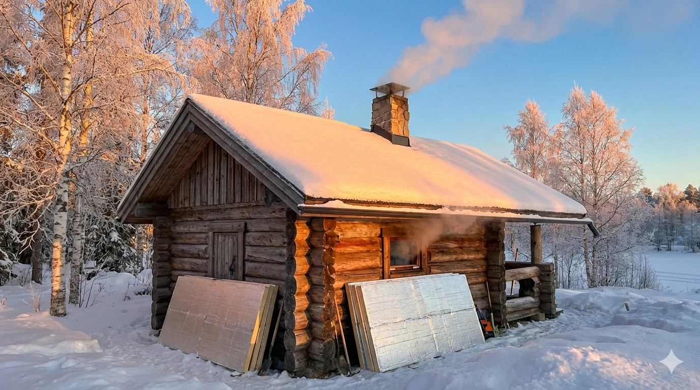 Подготовка бани к зимнему сезону